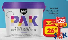 SELSİL PAK GENEL AMAÇLI TEMİZLEYİCİ 500 G